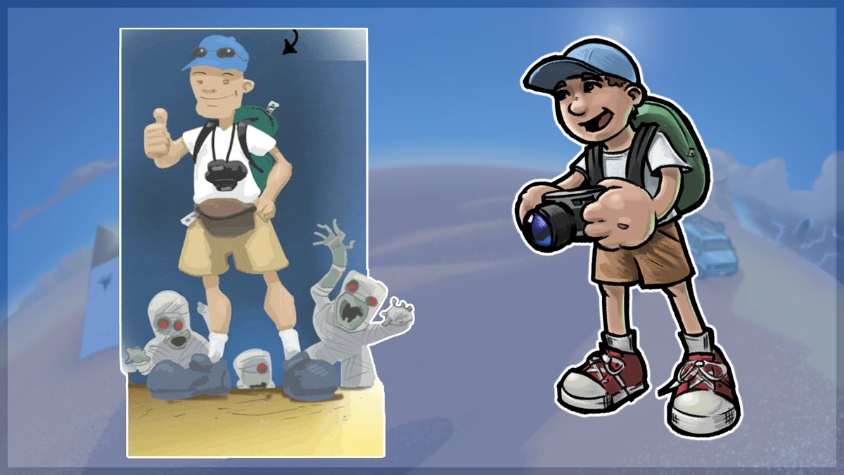 Run From Mummies didn't happen in a day. In fact, it took three and a half years!

Want to hear some of the history behind the game and see some of our very first ideas? Then check out our latest #Steam devlog, and learn a little more of the story behind its road to release!