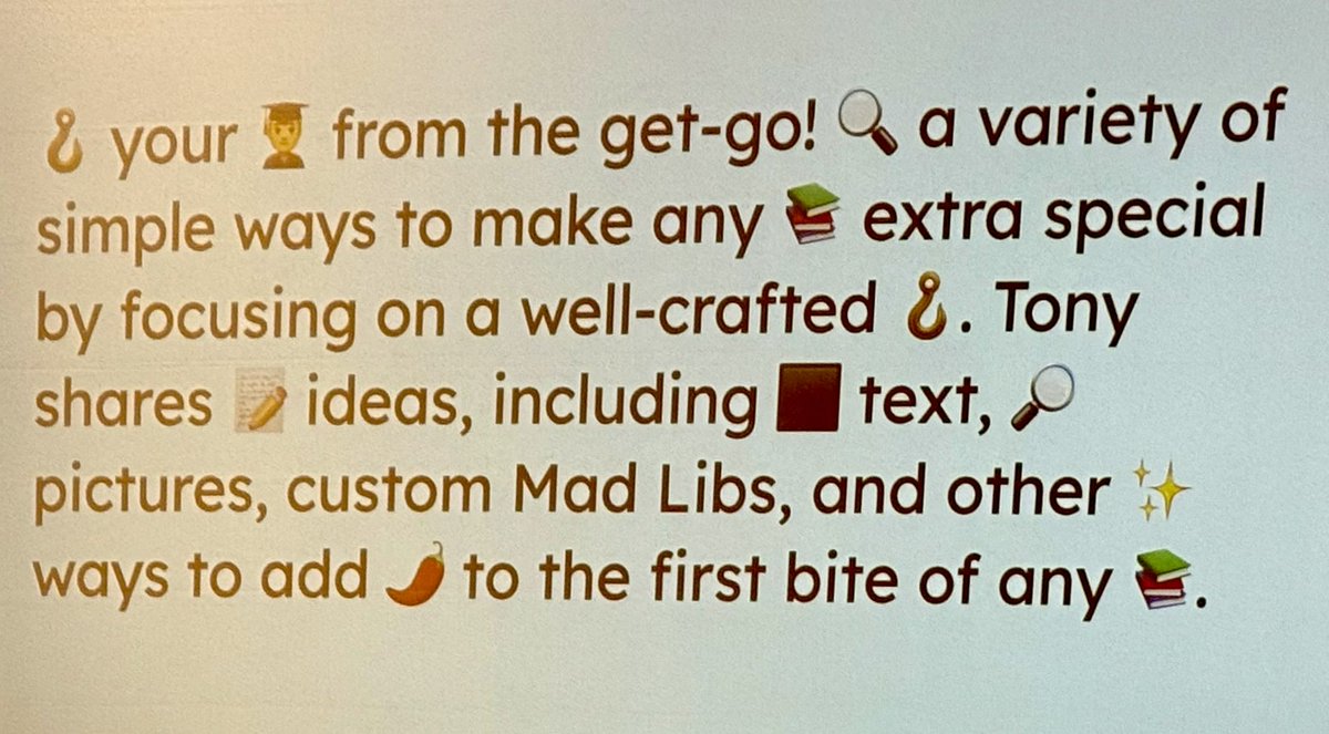 Ashley Yergin (@yergininit) on Twitter photo The last few sessions <a href="/GaETConf/">Georgia Educational Technology Conference</a> and I had to come back for another <a href="/tonyvincent/">Tony Vincent</a> session! Packed with dad jokes & great 🪝s for teachers. #GaETC24 The last few sessions <a href="/GaETConf/">Georgia Educational Technology Conference</a> and I had to come back for another <a href="/tonyvincent/">Tony Vincent</a> session! Packed with dad jokes & great 🪝s for teachers. #GaETC24