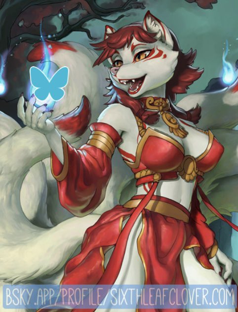 Ren Kitsune casts a spell on you 🦋