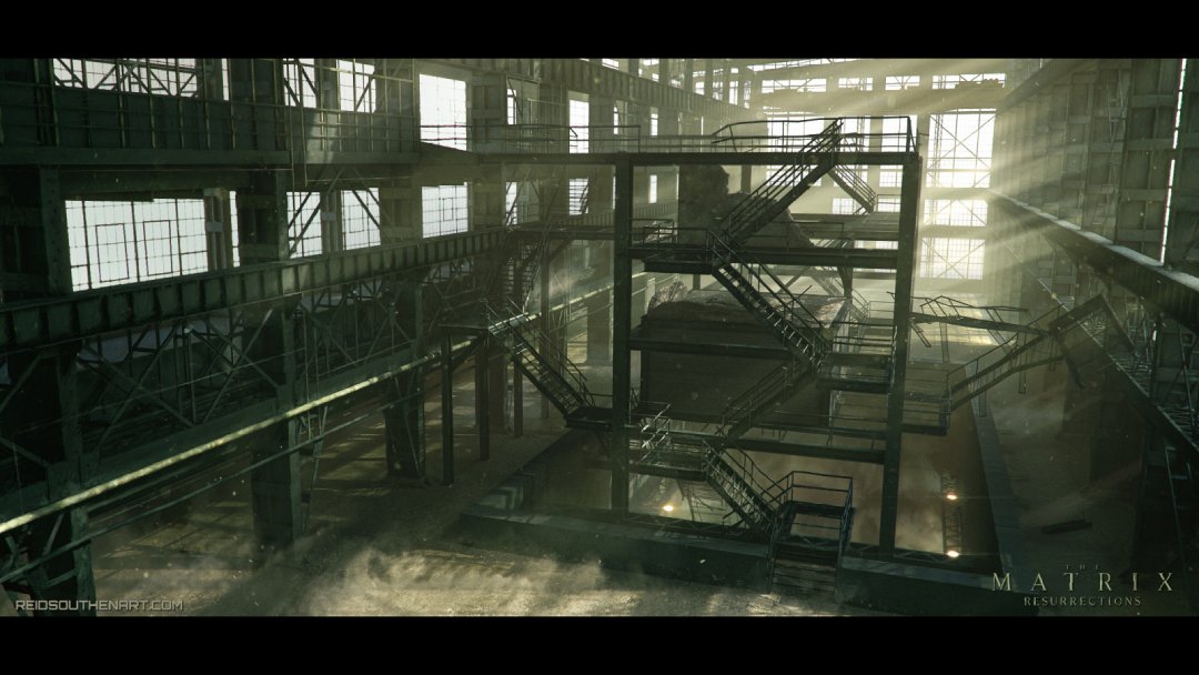 ATMOvfx's tweet image. Here’s some awesome artwork from Matrix resurrections from @Rahll ! #matrix #matrixressurections #filmindustry #filmeffect #professionalfilmwork #vfx #cgi #lighting #stairs #shadows #layering 

Click here to explore the many artworks of Southen here on ATMO!…