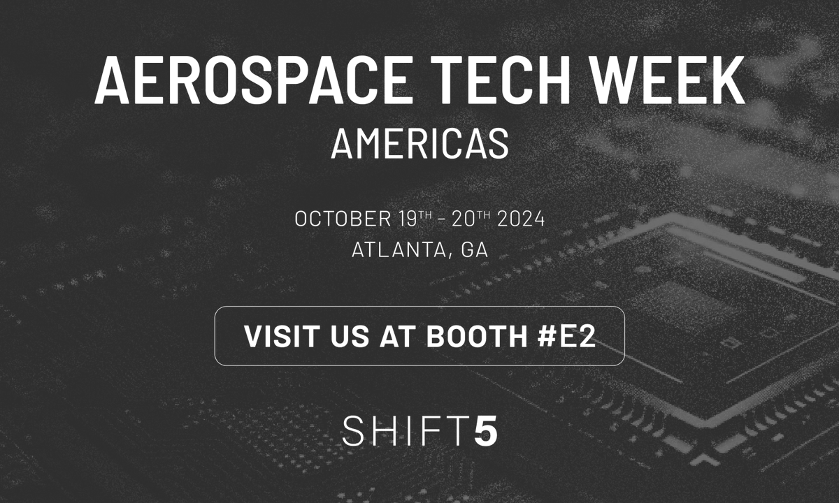 shift5co's tweet image. Shift5 is heading to Atlanta to Aerospace Tech Week Americas.

Find us at booth E2 to discuss #GPSspoofing, #cybersecurity, #predictivemaintenance, and how observability into onboard data can safeguard fleets against operational + cybersecurity risks.

@AeroTechWeek  #ATWAmericas