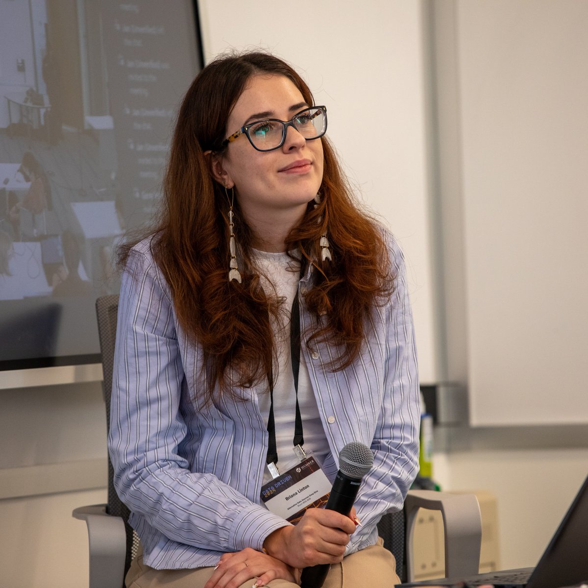 HumberStoryLab's tweet image. That’s a wrap! Thank you to everyone who attended Data Driven 2024 this year, as well as our inimitable speakers—you made it an amazing event. 

Once again, a gracious thank you to our sponsors: @HumberPoly, @villagemedia, Upgraded, and @CAJ.