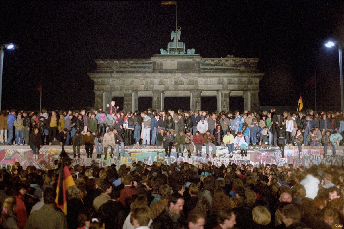 35 years ago, the Berlin Wall came down.