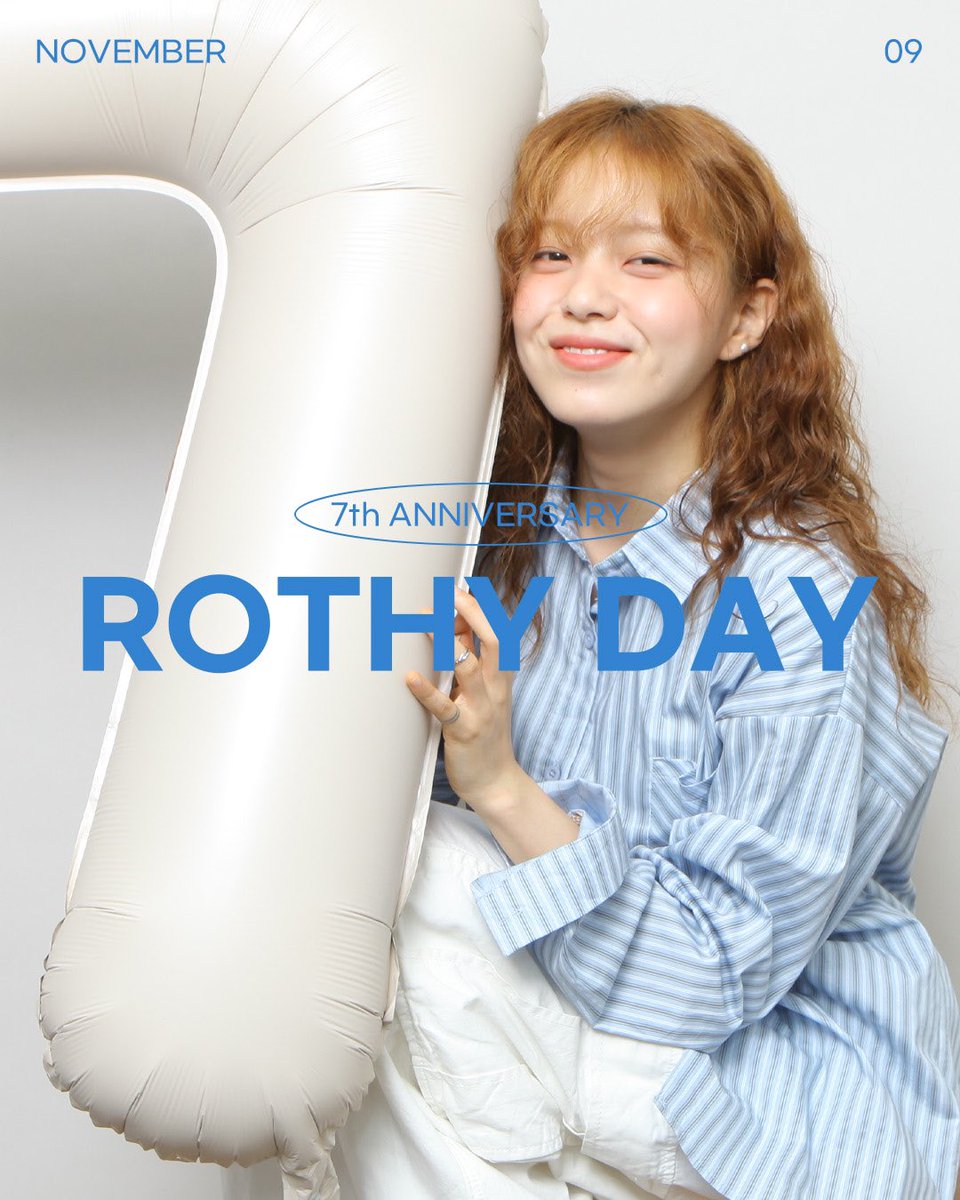 𝟟𝕥𝕙 𝔸𝕟𝕟𝕚𝕧𝕖𝕣𝕤𝕒𝕣𝕪

로시 데뷔 7주년을 축하합니다💞

#로시 #ROTHY 
#로시_7주년