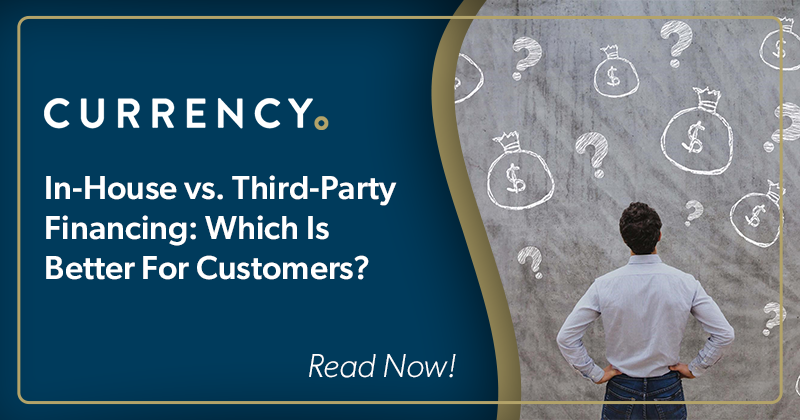 Customer financing is common for buying assets like construction equipment, farm machinery, trucks, trailers, and airplanes. Two common types of customer financing are in-house financing and third-party financing. 

gocurrency.com/blog/in-house-…

#GoCurrency #EquipmentFinancing