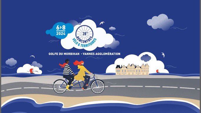 Conclusion des journées vélo à Vannes: merci à l’agglo et à la ville pour leur accueil, incompréhension et révolte des collectivités devant l’arrêt brutal du plan vélo, et qualité du travail de partage! Merci à tous les organisateurs (vélo et territoires)!