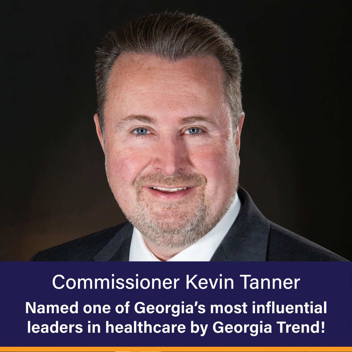 DBHDD's tweet photo. Congratulations Commissioner Tanner on being recognized as one of Georgia's most influential healthcare leaders by  Georgia Trend.  See his highlight on page 118: https://t.co/BTrctrI2EX https://t.co/3eRqT630cT