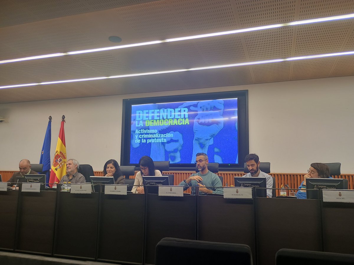 Retomando las jornadas en el <a href="/Congreso_Es/">Congreso</a> para defender la democracia: Activismo y criminalización de la protesta