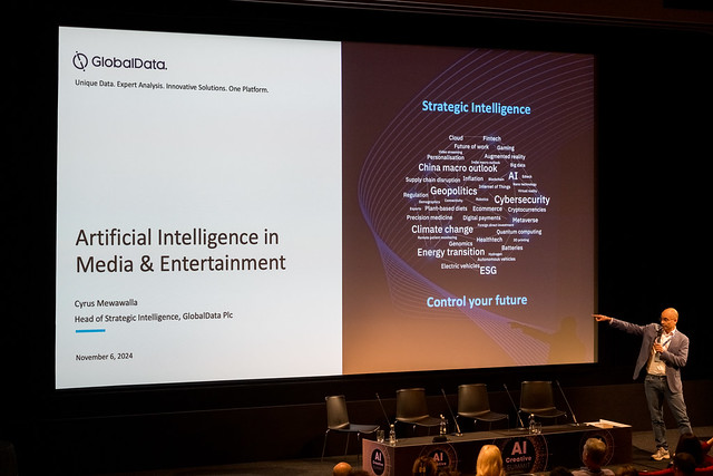 CMewawalla's tweet photo. Great to discuss AI with British film &amp; TV creators and producers at the #AICreativeSummitUK in @BFI Southbank earlier this week https://t.co/642i24aJEc