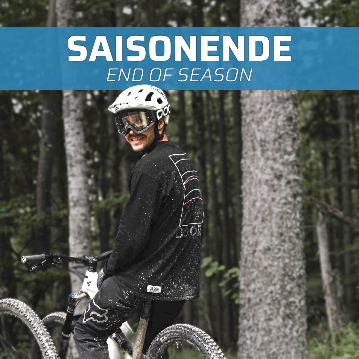 Das wars für dieses Jahr!
Unsere Jubiläumssaison neigt sich dem Ende zu, und wir möchten uns bei euch allen für die unglaublichen Momente bedanken.

Wir können es kaum erwarten, nächstes Jahr wieder mit euch durchzustarten!

Euer MTB ZONE Team