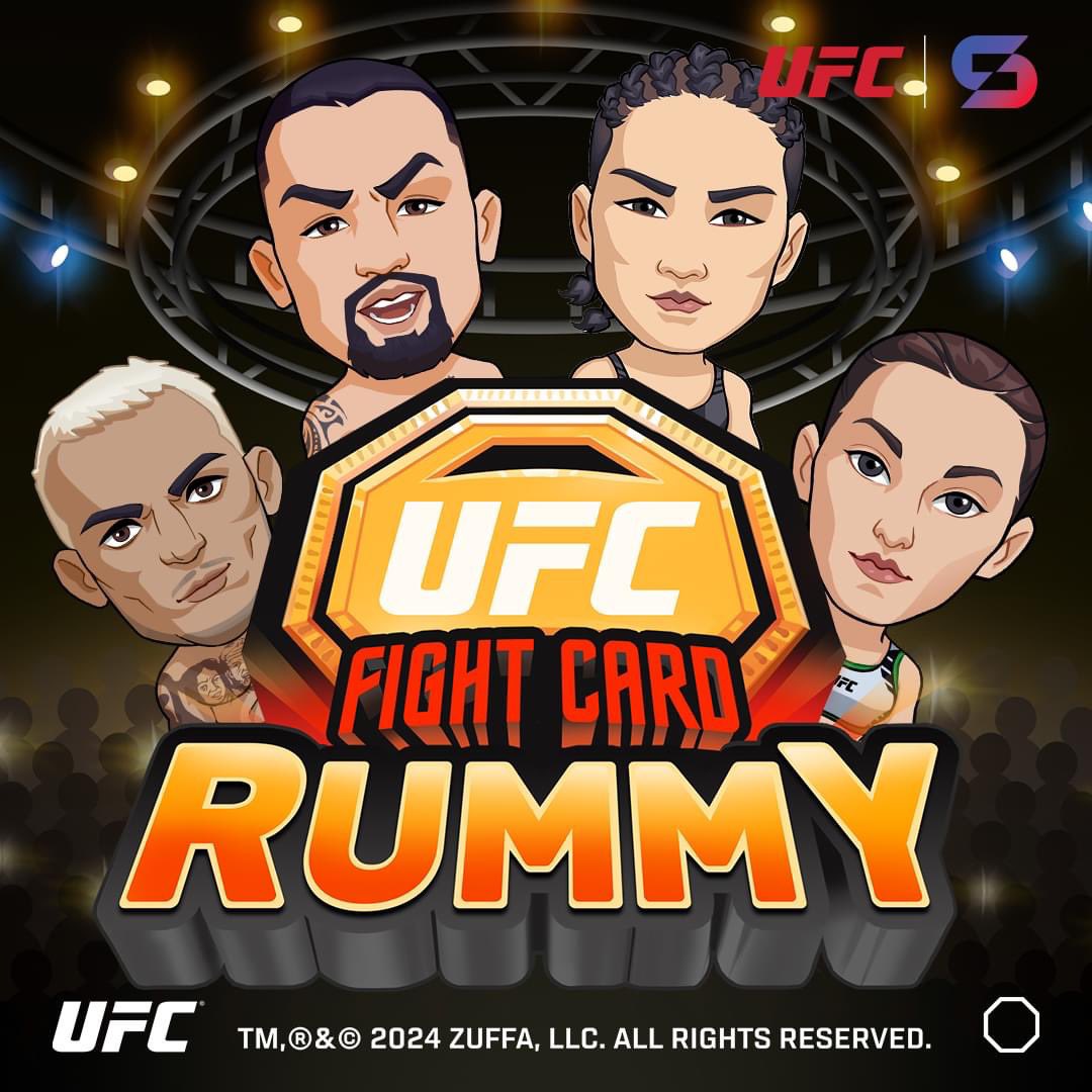 📲🎮 The weekend is here and there is no better time to play <a href="/ufc/">UFC</a> FIGHT CARD RUMMY! Battle w/your fave new fighters with the chance to win CASH &amp; play against fellow fans! Charles Oliveira, Robert Whittaker, Zhang Weili, and Alexa Grasso now join our current roster of UFC stars!