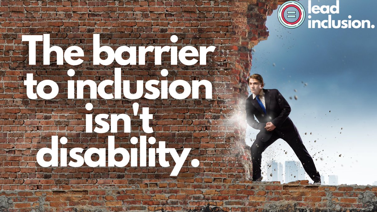 leeannjung's tweet photo. 🚧 The barrier to #inclusion isn't #disability. The true barrier is mindset. #LeadInclusion #EdLeaders #Teachers #UDL https://t.co/E9AzgC2qFP