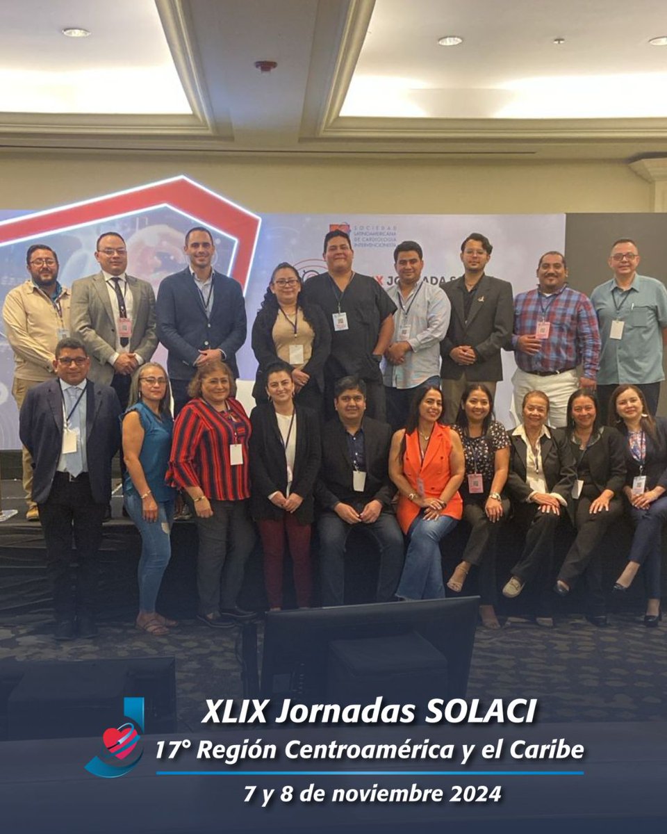 solaci_online's tweet photo. 👉 Continuamos compartiendo los mejores momentos de las XLIX Jornadas Regionales de SOLACI en El Salvador.

🔹 ¡Gracias a todos por venir! 

#SOLACI #JornadasSOLACI #cardiologia #cardiologiaintervencionista https://t.co/pHGEI4BgwL