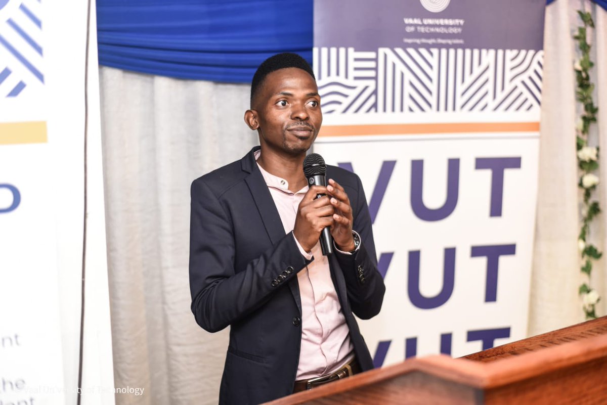 Celebrating the Foundations, Mr Tshepo Sechele, Business Development Manager adn Founder of Sechele Facilitation as a keynote speaker at the 2024 VUT Student Awards organised by SSS Department.

#Excellence
Vaal University of Technology