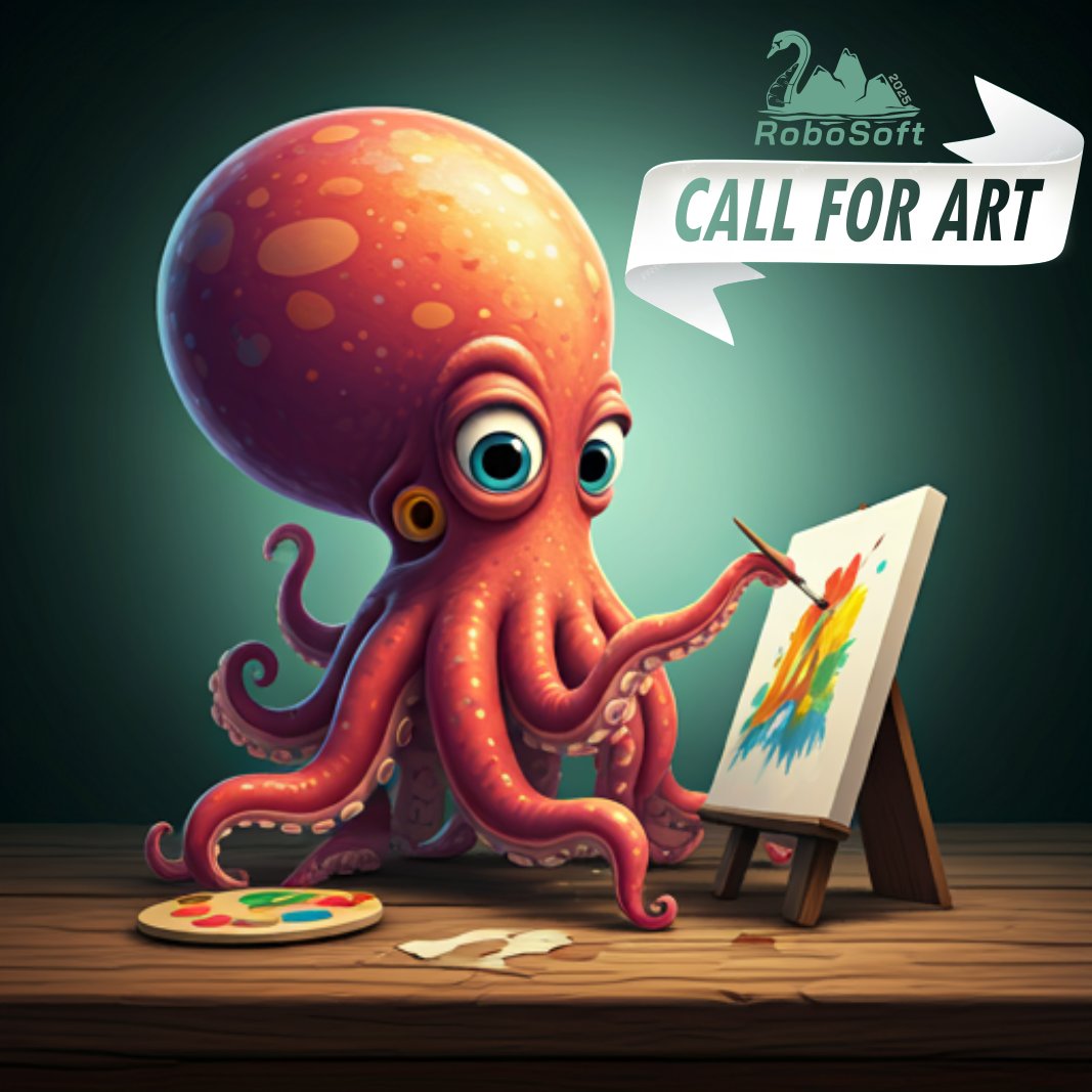 Be Part of the Artistic Revolution at RoboSoft 2025! Do you have a creative project that blends art and technology? Or a keen eye for capturing the beauty of soft robotics? Now’s your chance to shine at RoboSoft 2025 Art Expo &amp; Photography Exhibition!
robosoft2025.org/call-for-art/