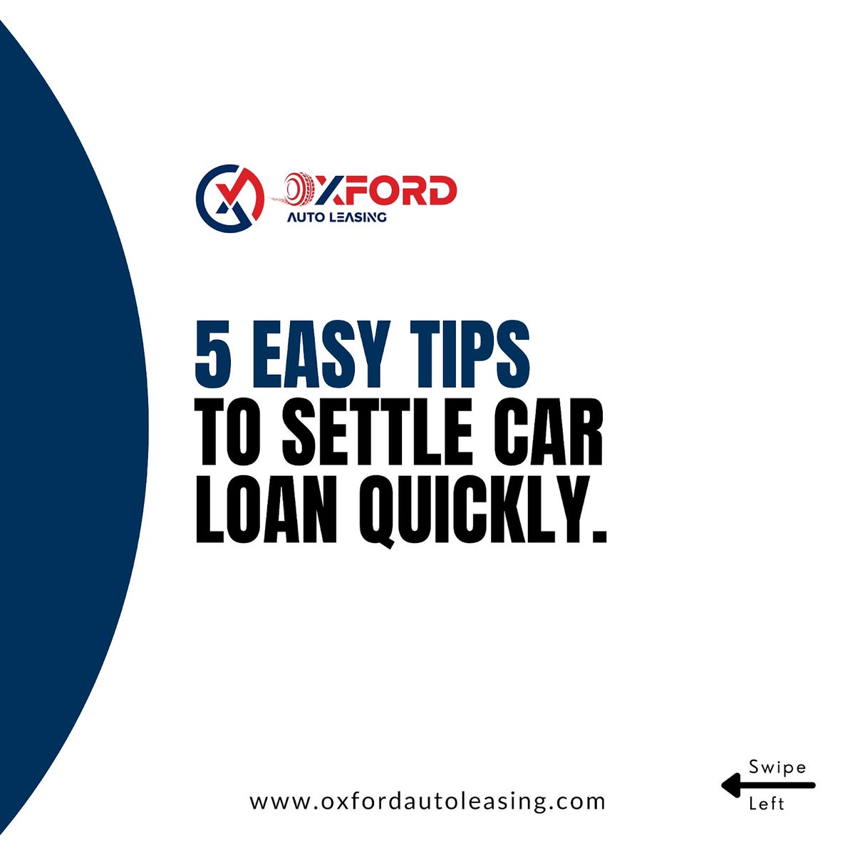 Ox_auto_leasing's tweet photo. Looking to pay off your car loan faster? Here are five simple tips to help! Avoid extending your loan term, as it only adds interest. 

🌐https://t.co/yJ0ZofQNbp
 ✉️Info@oxfordautoleasing.com
📞732-610-0383
.
#CarLoanTips #AutoFinancing #FinancialFreedom https://t.co/xNznzN377h