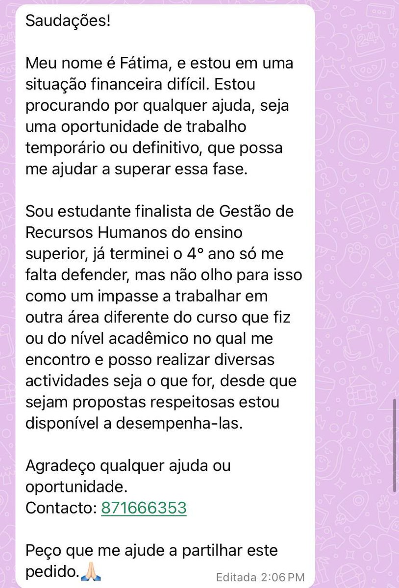 Peço para partilhar 🙏🏾