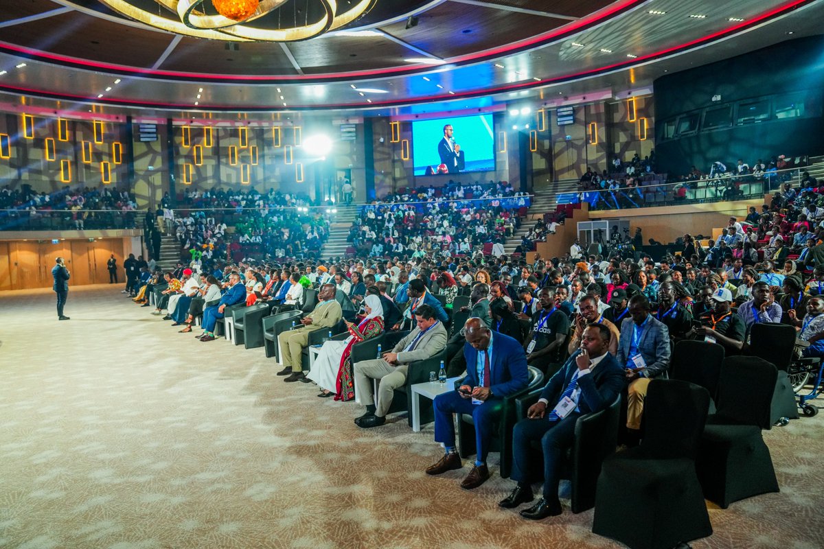 YouthConnektAf's tweet photo. "The African creative industry is more than just art, music, and fashion; it is a powerful engine for economic growth, cultural exchange, and innovation."

While speaking at #YouthConnekt2024’s session on ‘Re-imagining Africa’s Creative Economy,’ @Imbuto’s Director General, Elodie Shami emphasized the critical role the creative industry plays in driving growth and creating opportunities.

#Jobs4Youth