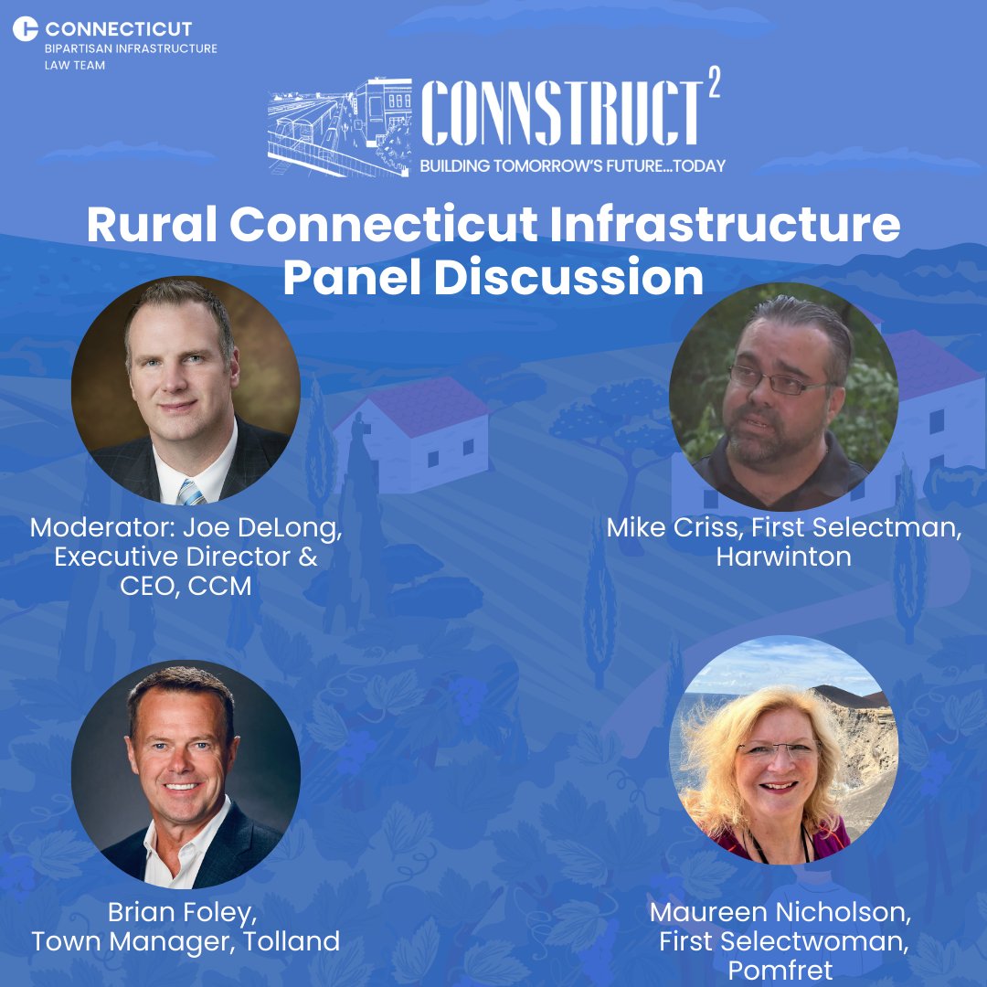 CTBILT (@ctbilt) on Twitter photo How is the #BIL helping rural communities? Join us at #ConnStruct2024 and find out: ow.ly/CH7s50U39iR How is the #BIL helping rural communities? Join us at #ConnStruct2024 and find out: ow.ly/CH7s50U39iR