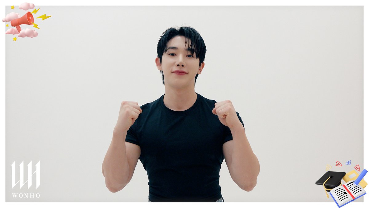 official__wonho's tweet photo. [💌]
원호의 2025학년도 수능 응원 메시지가 도착했습니다♡⃛ ⁺˚

🔗 https://t.co/pUxST74Amk

#원호 #WONHO https://t.co/W1GIec6HgV