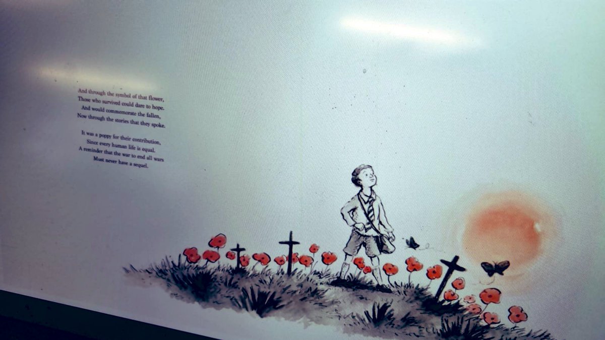 BranstonInfant1's tweet photo. KS1 really enjoyed the special @scholasticuk #LIVE this afternoon ahead of #RemembranceDay. ‘Alive with Poppies’ @probstomfoolery @PoppyLegion is such a beautiful book. We can’t wait to add it to our collection 📚#LincolnshireReadingPledge #VirtualAuthor #BookOfTheDay https://t.co/ei1zOml10w