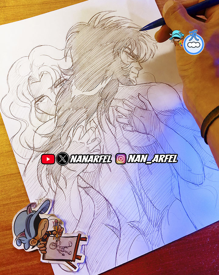 nanarfel's tweet photo. 🎨COMISIONES NSFW ABIERTAS!!🎨
Marcas estrellas sobre mi piel, estela de tu paso sobre las intensas aguas de tu jadeo...
#saintseiya #nsfw #milo #milodeescorpio #boceto #escorpio #nextdimension #sketch #聖闘士星矢 #nanarfel https://t.co/yOhukPNyZi