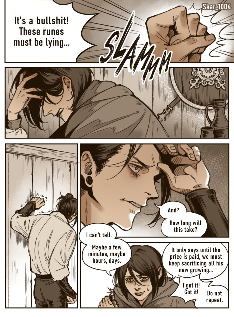 Skar on X: Chapter 6 for my AU Wings of Obedience is here!💛 satosugu  jjk This time there are much more pages than usual oh gosh... Please enjoy  reading! And please let