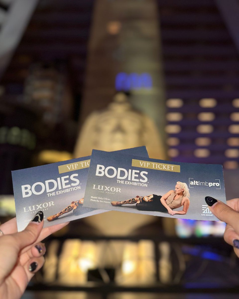 Want to win two free passes for BODIES…The Exhibition?

🎟️ To enter, visit our Instagram <a href="/bodiesexhibit/">BODIES The Exhibition</a>!

Good luck! 🤞✨