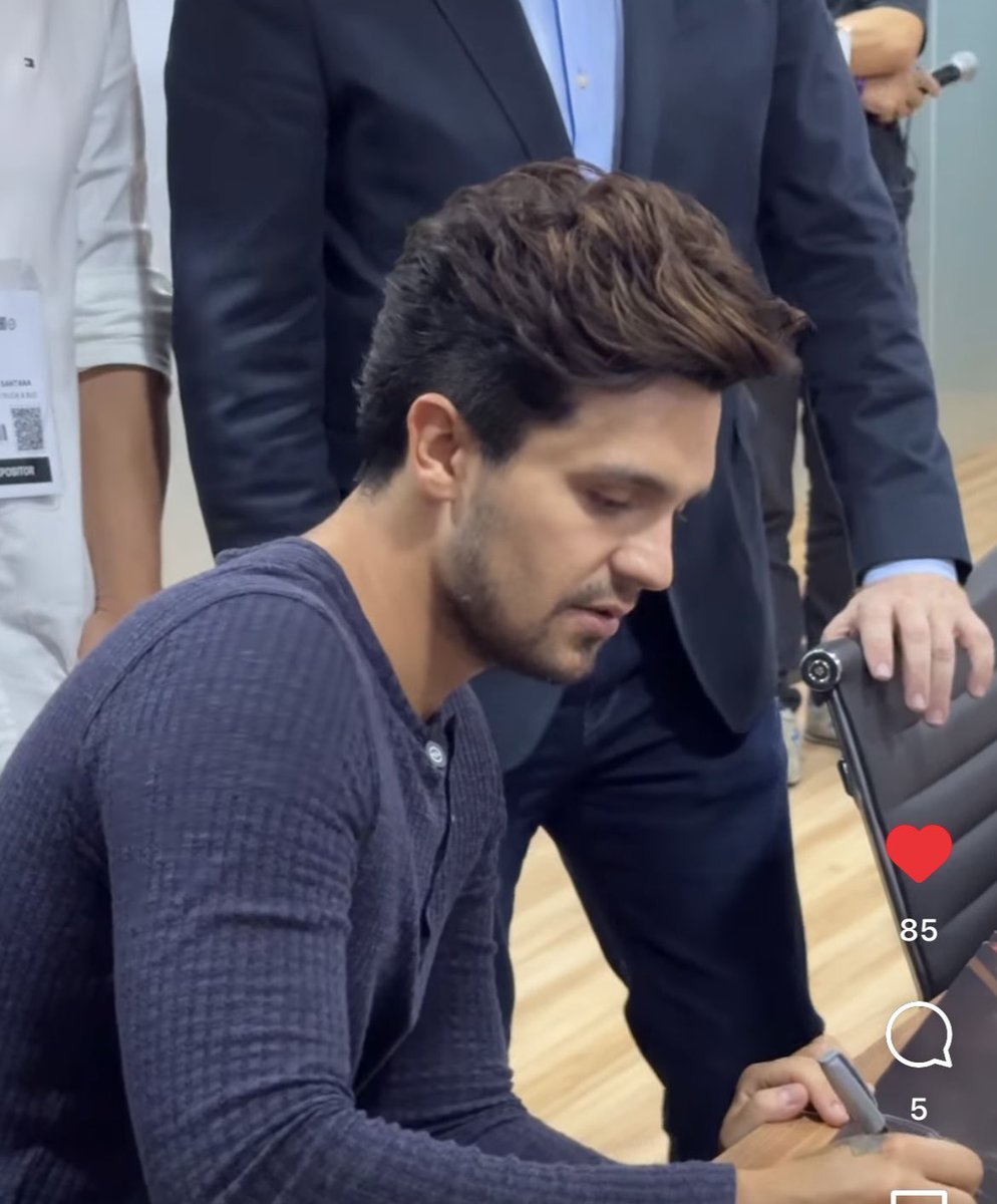 luan ta com muita cara de pai agora