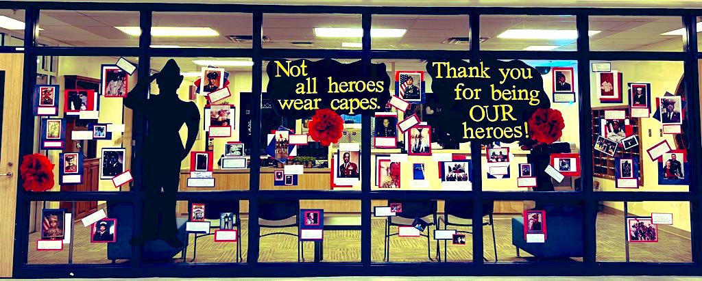🎉🇺🇸 **Celebrating Veterans Day at Spring Creek!** 🇺🇸🎉 We honored our heroes with heartfelt photos shared by parents and welcomed veterans on campus. Thank you to all who made this day special! Your service inspires us every day.  #VeteransDay #SpringCreek <a href="/gisdnews/">Garland ISD</a>