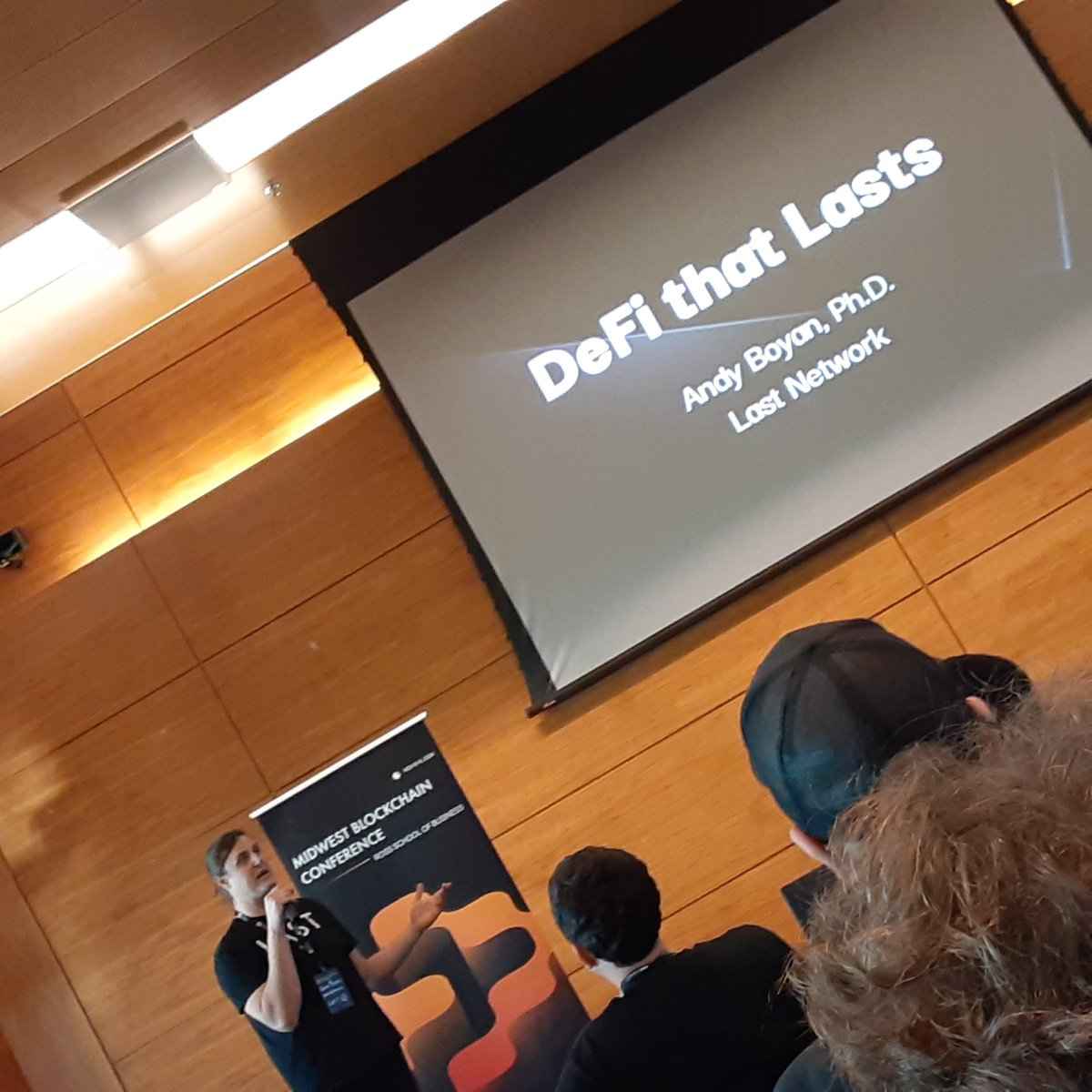 rescueranjazz's tweet photo. ...listening to @andyboyan speak about #crypto and the #LastNetwork at the inaugural @MBC_Conference in #Michigan.

Learn more at https://t.co/j5yWxVNgLK

#midwestblockchain #midwestblockchainconference #web3 #MetaverseiDriS #Bitcoin #Solana #Coinbase https://t.co/aZ8lg0Yboi