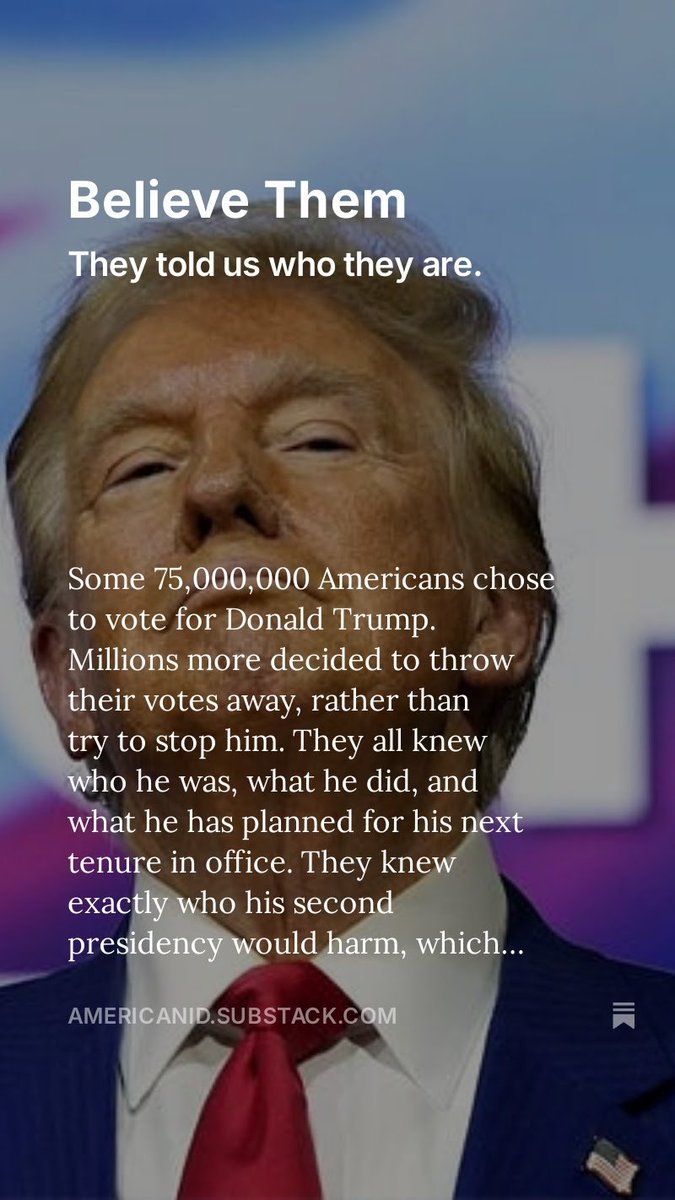 AmericanIdPod's tweet photo. A few more words on the subject. https://t.co/9ikxaG74xc https://t.co/XxMUGPWrvt