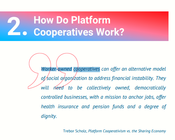 LilAphasia's tweet photo. @MarietjeSchaake @MarietjeSchaake You describe Mondragon as an alternative. I recommend looking into Cooptech &amp; a leader in this space  @ZygmuntowskiJ  
It’s important that Europe does not view #Cooptech as merely a niche but instead places it at the core of its digital strategy. @HennaVirkkunen https://t.co/NYRvauShif