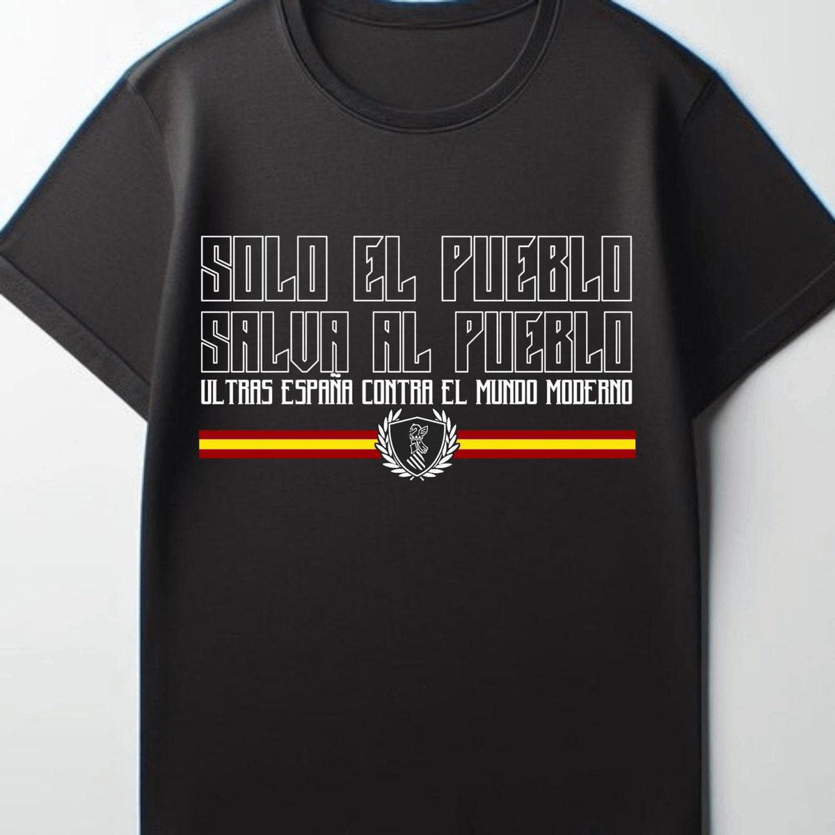 Camiseta solidaria en apoyo a los damnificados por la dana de Valéncia.
Precio 15€.
¡Solo el pueblo, salva al el pueblo!

Todo lo recaudado ira destinado en ayudas para los damnificados.
El pago se hara por bizum al 656254857, *INDICANDO EN EL CONCEPTO NOMBRE Y TALLA*
