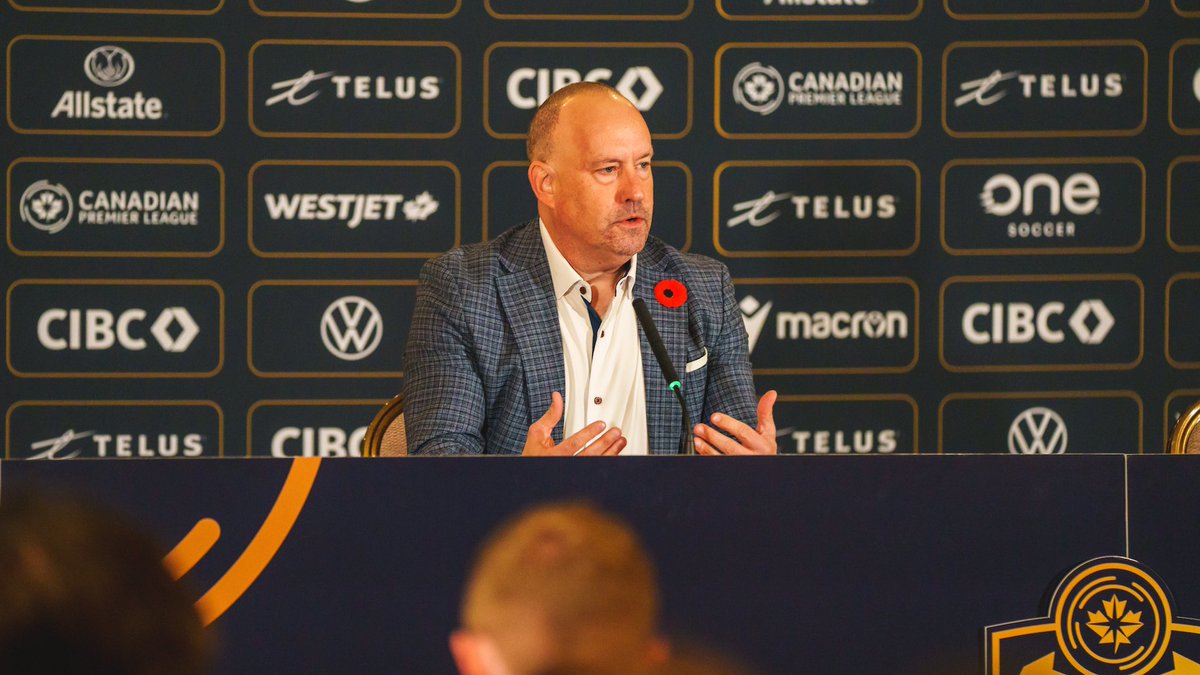 onesoccer's tweet photo. #CanPL commissioner Mark Noonan 🎙️
💥 “Our goal is for two new teams for our 2026 season, and we were in discussions with several potential investor groups of municipalities in this regard. Markets of interest include an alphabetic order, Edmonton, Laval, Kelowna, Kitchener-Waterloo, Quebec City, Saskatoon, several in the greater Toronto area, and Windsor, among others.”
📈 “We had a record-breaking season 5, and I’m proud to report we carried that momentum into season 6”
“Our attendance increased 14% and our revenue increased 13% in 2024”
🇨🇦 “I can’t emphasize enough the importance of a player like Shola Jimoh competing against professionals, grown men.”
📺 “We will not rest until we deliver on this goal: To make it as easy to watch domestic soccer as it is to watch international soccer.”