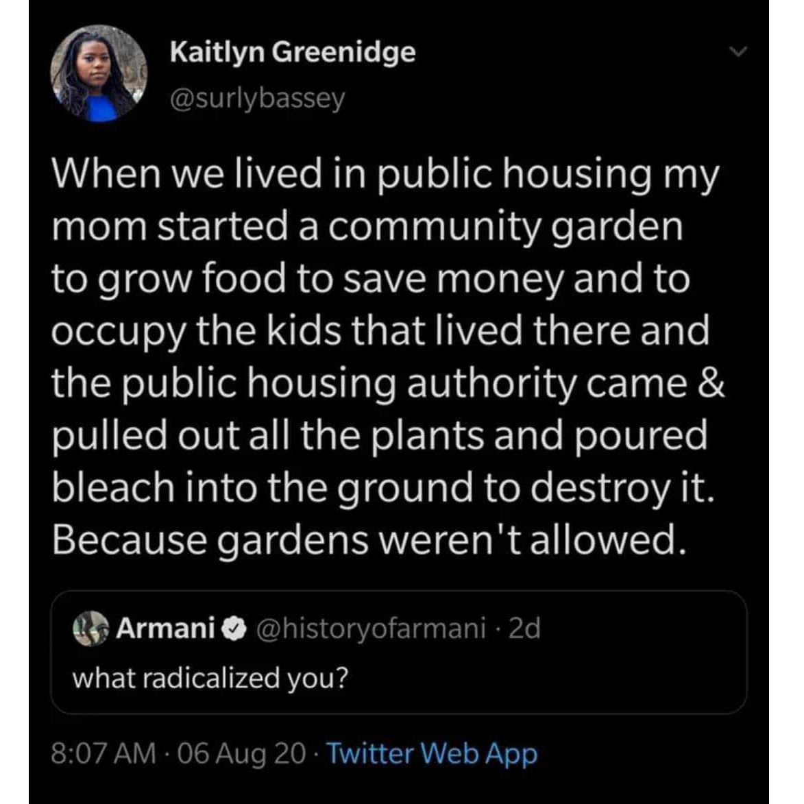 gwpro's tweet image. What #radicalized you?  It doesn't take much other than the #government shows up and ruins your life for some petty reason.  #regulations #bureaucracy #Peanut #control #agenda #optout #expat