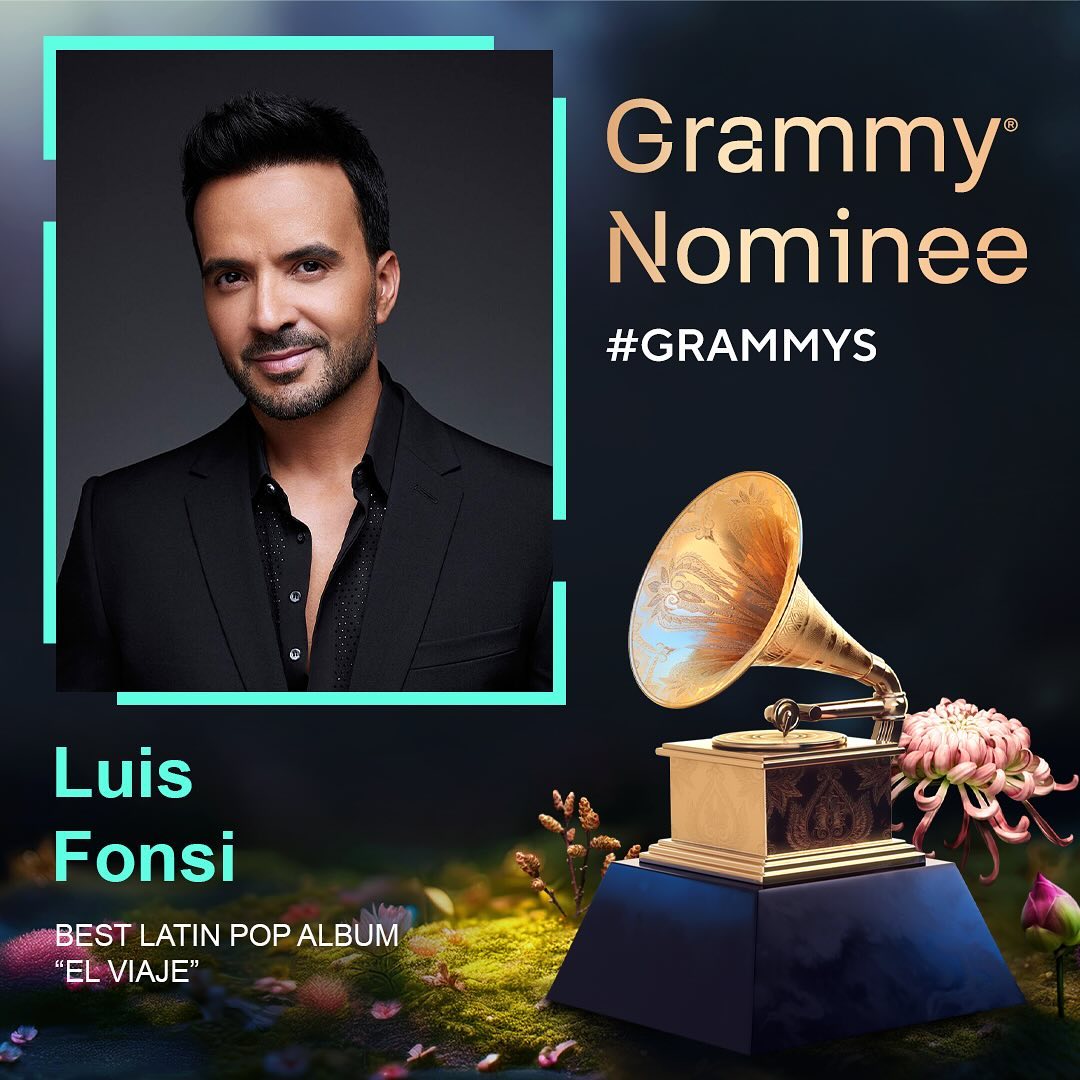 UMusicColombia's tweet photo. 'El Viaje de @luisfonsi ha transformado ¡todo! 🏆 Y por este maravilloso álbum ha sido nominado en la categoría Mejor Álbum Latino Pop. ❤️🎙️ ¡Qué orgullo el poder latino! 🌟

Repost @luisfonsi #LuisFonsi
No puedo explicar la emoción que siento al estar nominado al Grammy en la categoría ‘Best Latin Pop Album’. #ElViaje ✈️ sigue transformando mi vida de maneras que nunca imaginé ♥️ Este álbum tiene un pedazo inmenso de mí y de cada memoria que me ha acompañado en estos 25 años de música y felicidad 🫶🏻 Thank you, this means so much!!! @recordingacademy #GRAMMYs