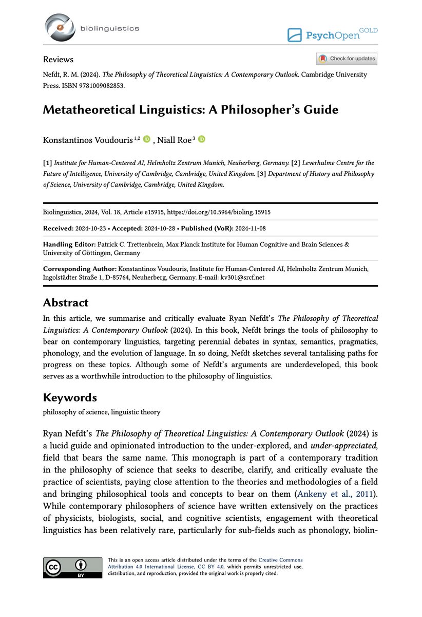 Biolinguistics tweet media