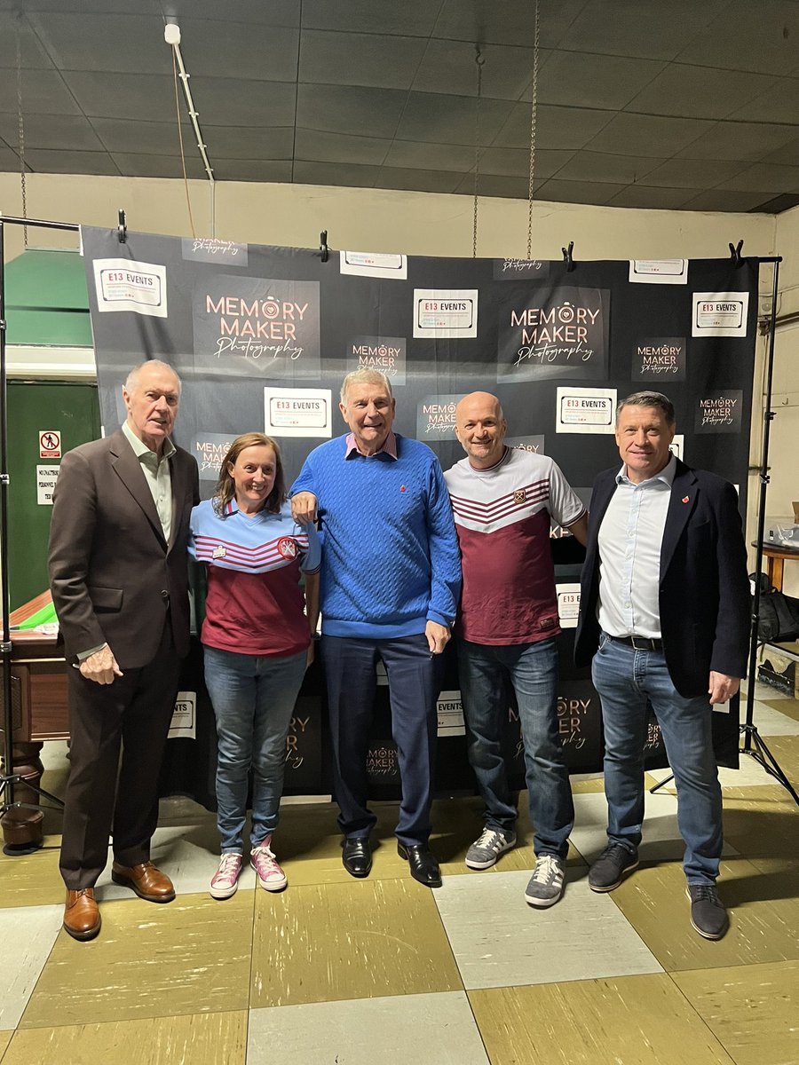 When you get to meet some West Ham legends ⚒️⚒️⚒️ #westham