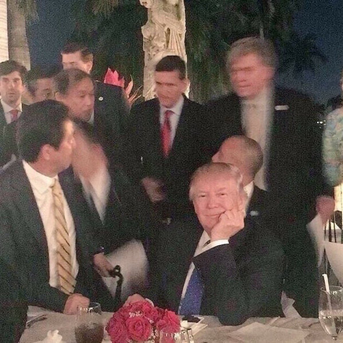 MostlyPeaceful's tweet photo. Just two patriots staring at eachother https://t.co/OMjoZwqiJX