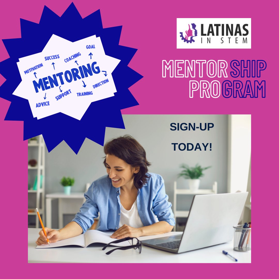 LatinasinSTEM's tweet image. Our mentorship program is OPEN! The deadline to signup is 12/15/2024
Mentor application: bit.ly/4fXcAL1
Mentee application: bit.ly/3AKDCWJ