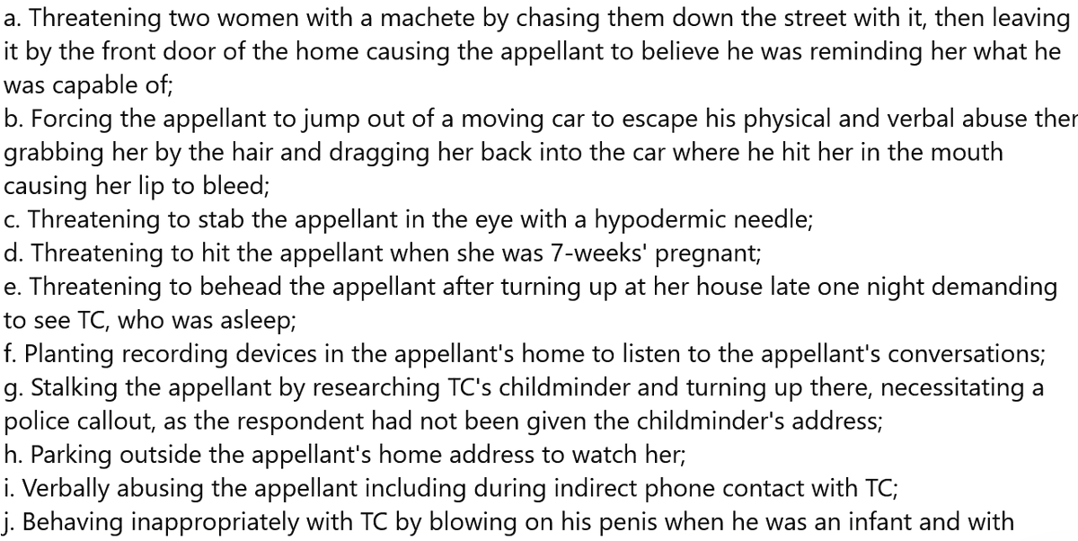 Courts refused permission to appeal against child being alone with this: