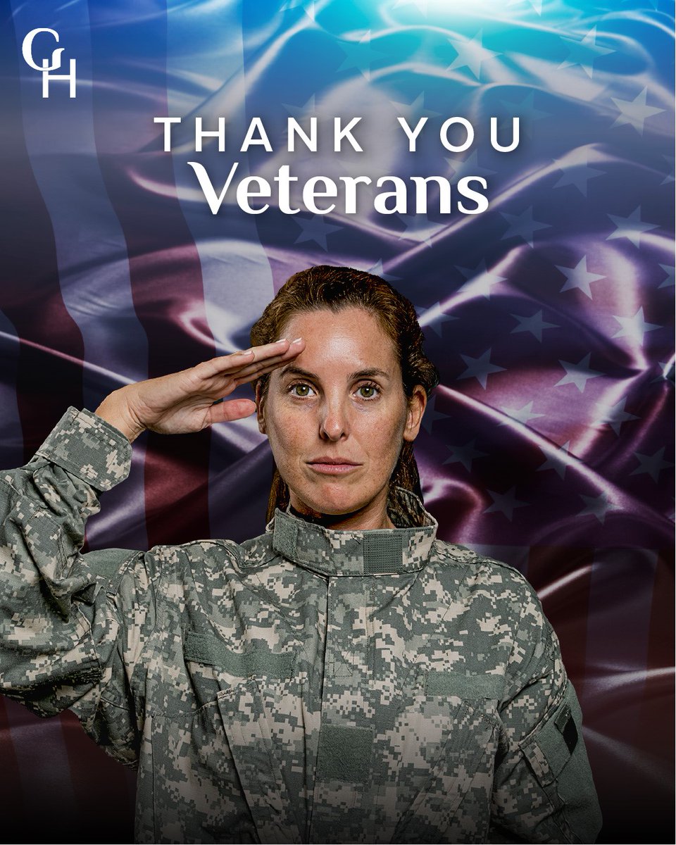 This Veterans Day, we to salute the brave men and women who have served our country. Thank you for your service and your sacrifices! #VeteransDay