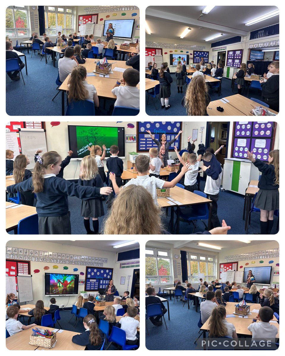 On Wednesday afternoon, we had a lovely visit from a representative of the Baha’i Faith. It was fascinating to learn about a Faith and their beliefs. 🌏🫶💭 <a href="/BarntonMissR/">Miss Rutter</a> <a href="/BarntonMissHL/">Miss Lagar</a>