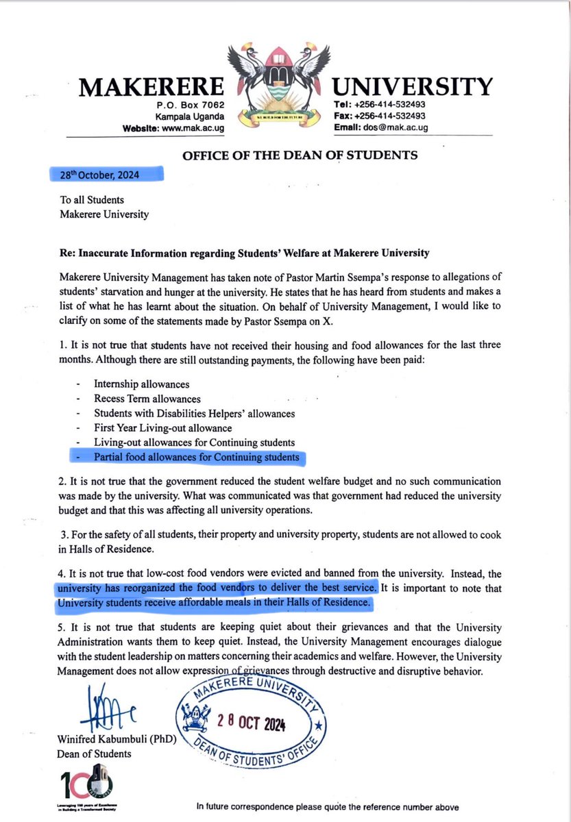 Makerere University and, now, Ug Police seem hellbent to suppress desperate students demanding for their (meagre) allowances.
When the University admin prioritizes Junta PR to student welfare, the consequences for students are dire! Parents &amp; general public should rally to fight