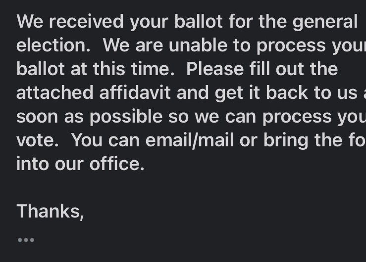 Bangteezer96's tweet photo. @Ahmet57751 @fabulacrystalis It's not fair to not have your vote counted! It doesn't matter if she seemed to lose the popularity vote. Every person who voted deserves to be counted. Whether it changes things or not. #MissingVotes #Recount2024 https://t.co/l9PY01gXBF