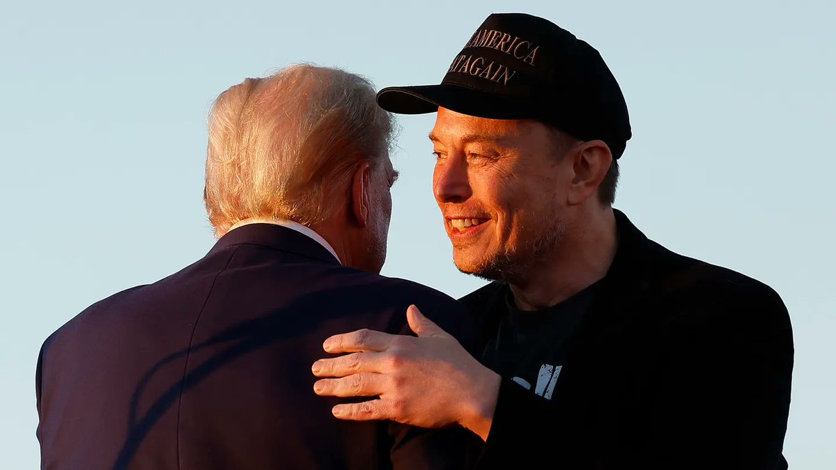 Trump 想让马斯克领导一个新政府部门，负责提高美国联邦政府的效率拟议中的新部门叫Department of Government  Efficiency / 政府效率部缩写是