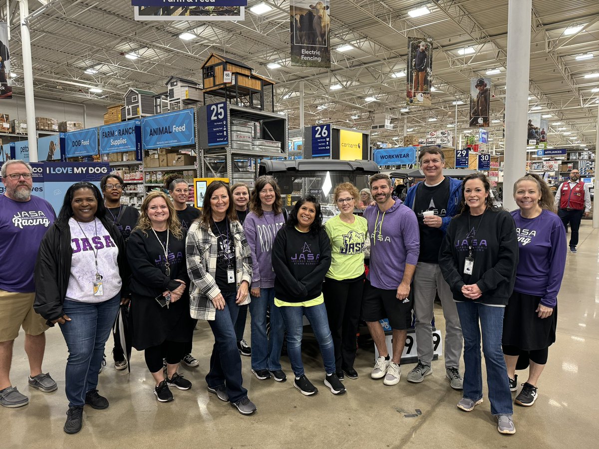 JASArockets's tweet photo. Thank you to our amazing community partner, Lowe’s!  JASA teachers were to honored to be invited to the board cutting for the renovation of the store! #jasa #jasarockets #JMCSS https://t.co/YUXptKmO0i