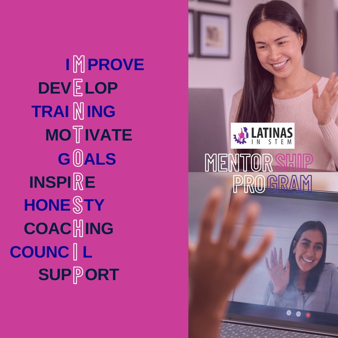 LatinasinSTEM's tweet image. Our mentorship program is OPEN! The deadline to signup is 12/15/2024
Mentor application: bit.ly/4fXcAL1
Mentee application: bit.ly/3AKDCWJ