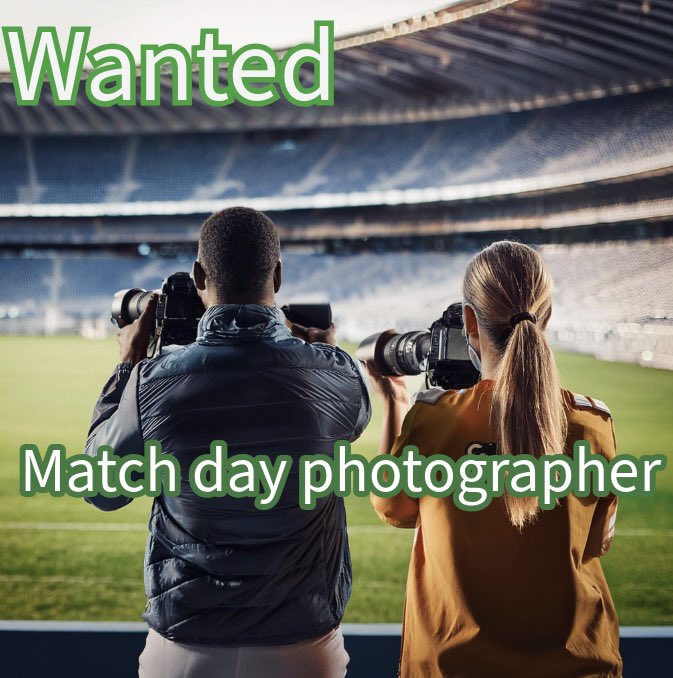 WhittonUnitedFC's tweet photo. Whether it be a young budding photographer, or someone looking to promote there photography business. We are looking for someone to be part of the action on match days.  DM if interested. https://t.co/Wv1Z091BW0